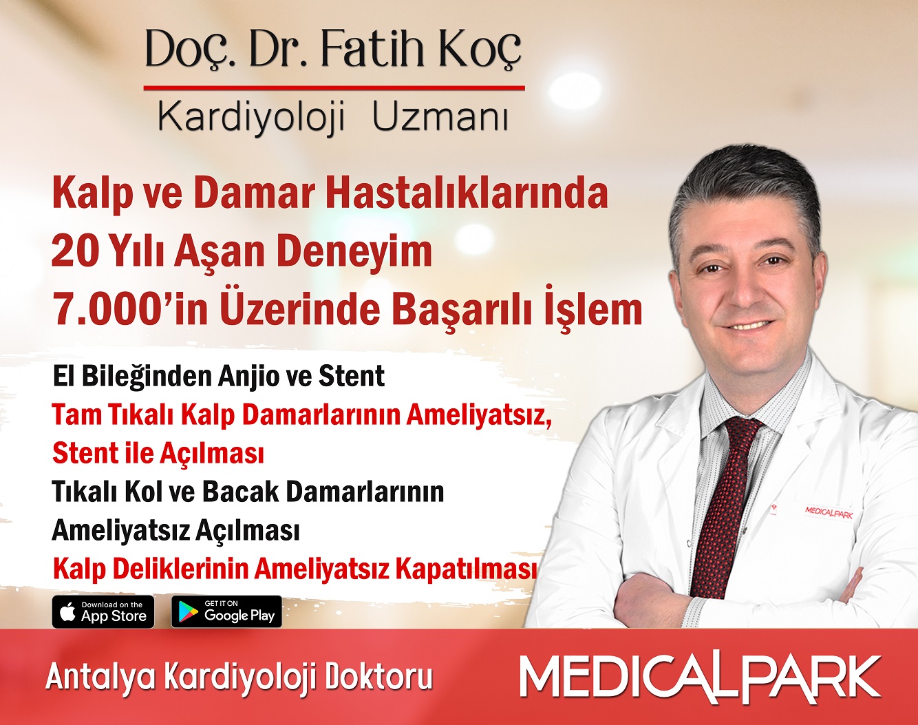 Assoc. Prof. Fatih Koc | Antalya Cardiology Specialist |  Antalya Heart Doctor